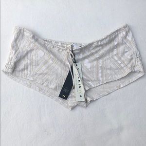 NWT Vitamin A Swim Cover-Up Shorts Sz Small